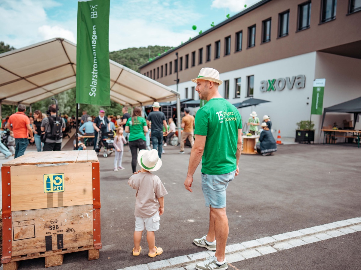 Impression vom Jubiläumsfest 15 Jahre Axova