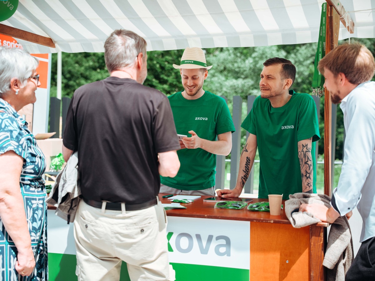 Impression vom Jubiläumsfest 15 Jahre Axova