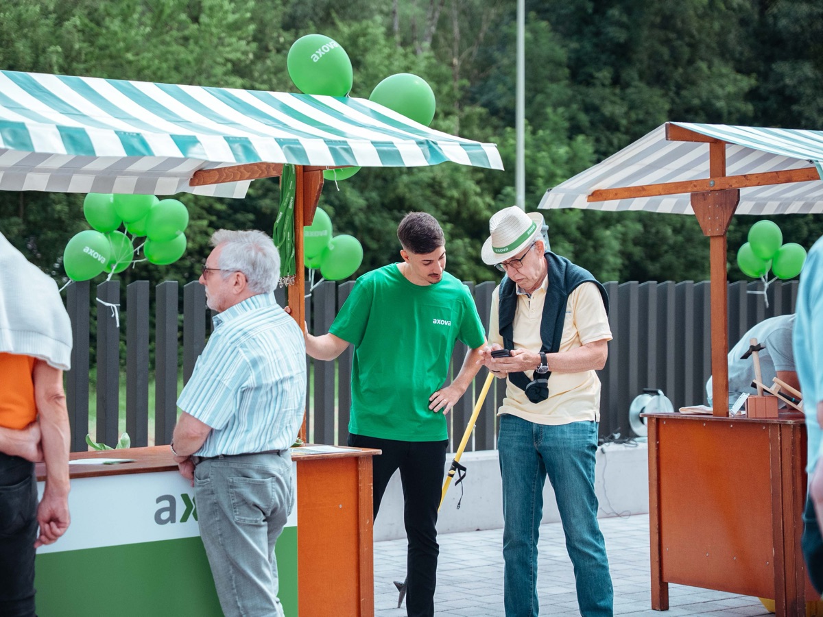 Impression vom Jubiläumsfest 15 Jahre Axova